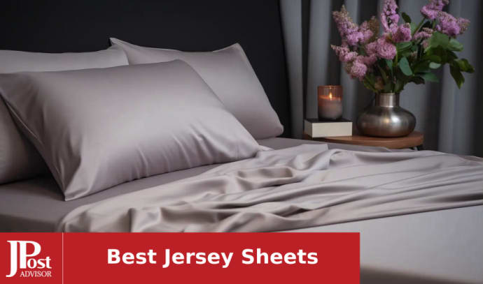 Bare Home Organic Cotton Jersey Sheet Set Queen Grey