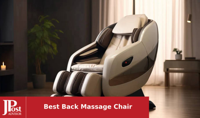 Air Compression Shiatsu Neck & Back Massager Seat w/ Heat, Rolling