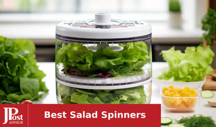 Salad Spinner - Green Salad Spinner Large - 4.2l Lettuce Spinner