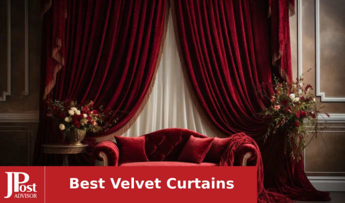 10 Best Selling Velvet Curtains for 2023 - The Jerusalem Post