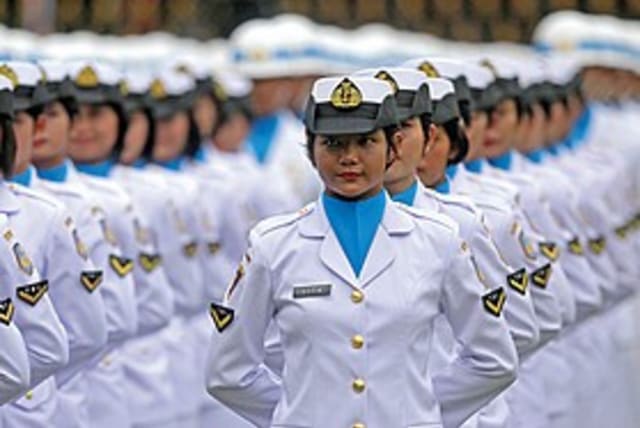 Indonesian sailors (photo credit: Associated Press)