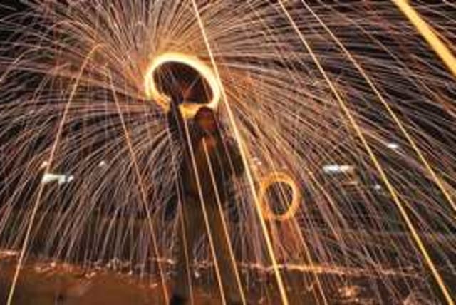 Ramallah lights 311 (photo credit: Muhammed Muheisen/AP)