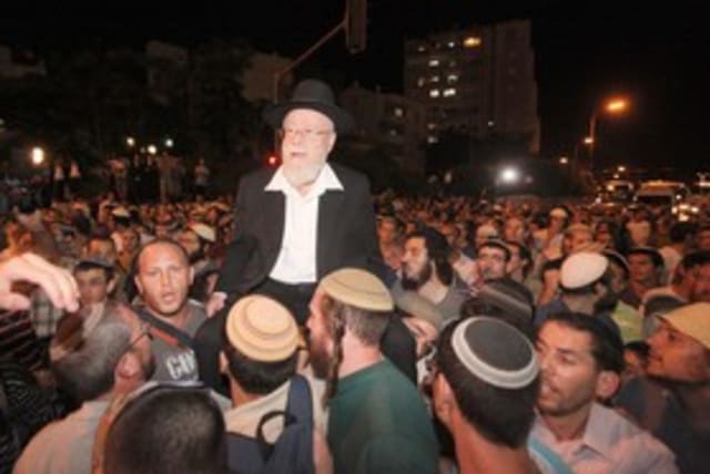 Kiryat Arba Chief Rabbi Dov Lior 311 (photo credit: Marc Israel Sellem)