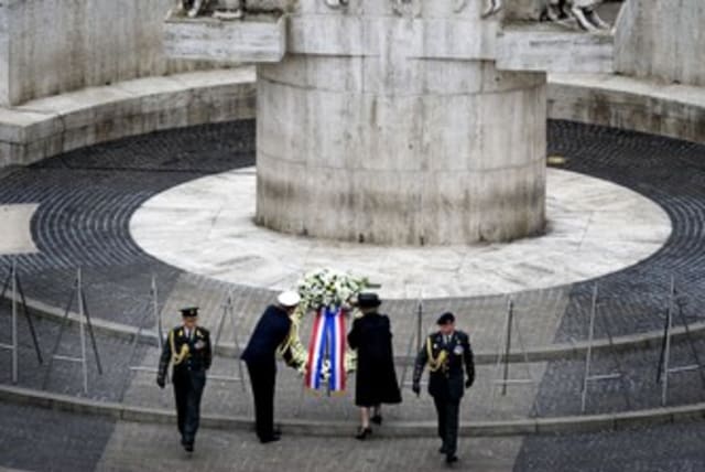 WWII memorial day in Amsterdam 370 (photo credit: REUTERS)