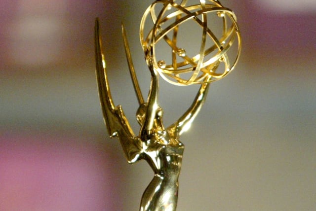 Emmy award statue (photo credit: VINCE BUCCI / GETTY IMAGES NORTH AMERICA / AFP)