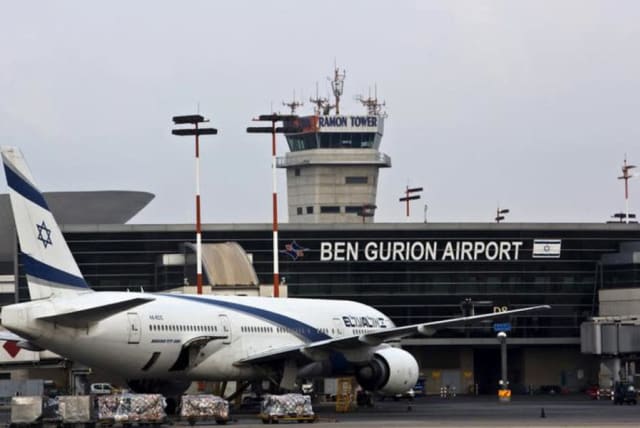 An El Al plane in Ben Gurion Airport (photo credit: REUTERS)