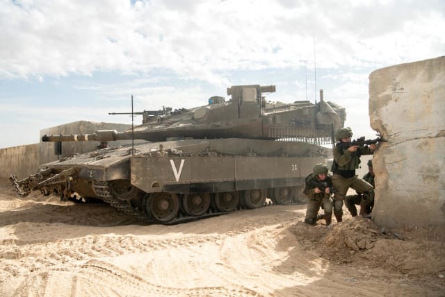 A new brigade in Israel’s southern front has been established to guard the border with Egypt’s Sinai Peninsula (photo credit: IDF SPOKESPERSON'S UNIT)