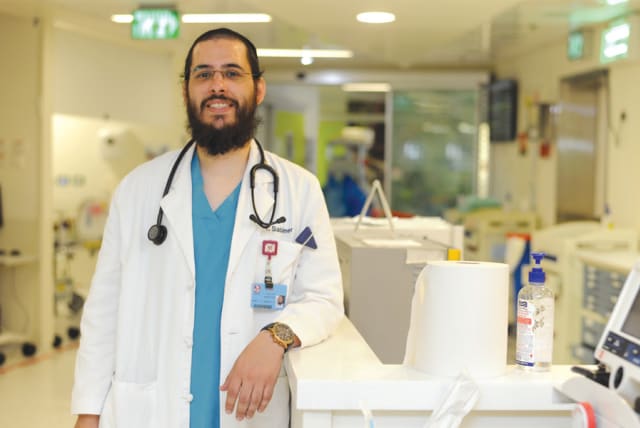 Yehuda Sabiner: Doctor in training (photo credit: RAMI SHLUSH / TECHNION)