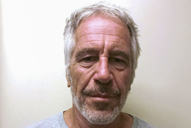 Jeffrey Epstein appears in a photo taken for the NY Division of Criminal Justice Services' sex offender registry (photo credit: REUTERS)