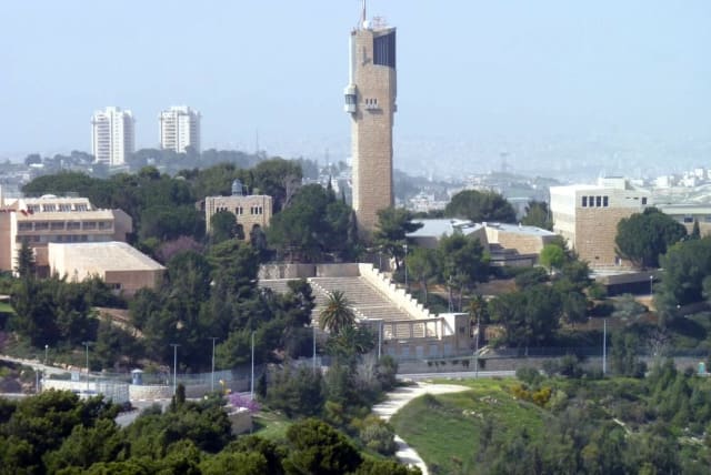 Mount Scopus campus, Hebrew University Jerusalem (photo credit: Wikimedia Commons)