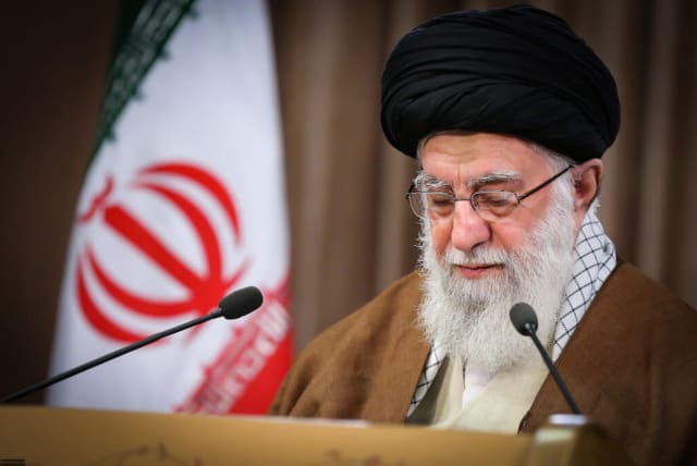 Iran's Supreme Leader Ayatollah Ali Khamenei (photo credit: KHAMENEI.IR)