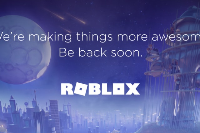 Popular online video game platform Roblox is seen being down during an outage. (photo credit: Wikimedia Commons)