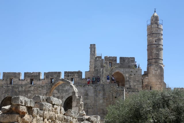  UNRAVELING ENIGMAS at the Tower of David. (photo credit: MARC ISRAEL SELLEM)