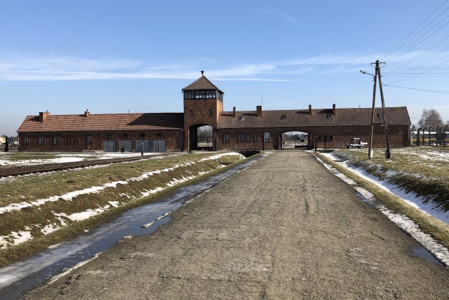  Gates of Auschwitz-Birkenau  (photo credit: VIA WIKIMEDIA COMMONS)