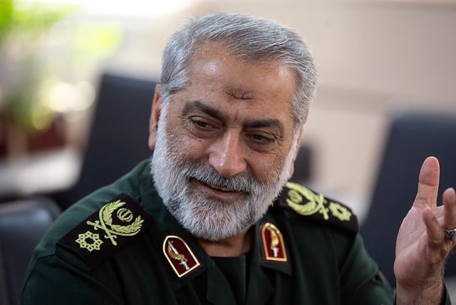 Iranian Brig.-Gen. Abolfazl Shekarchi. (photo credit: Wikimedia Commons)