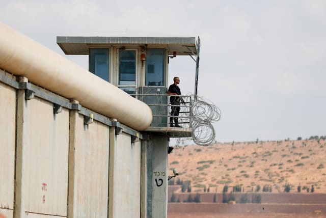  GILBOA PRISON, in northern Israel near the West Bank.  (photo credit: FLASH90)