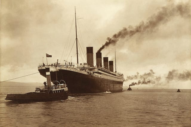  THE ‘TITANIC,’ 1912, prior to the calamity. (photo credit: PICRYL)