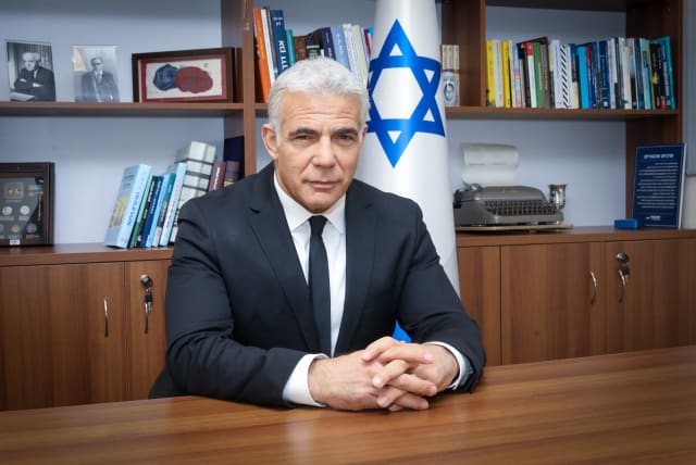 Foreign Minister and Yesh Atid head Yair Lapid (photo credit: MARC ISRAEL SELLEM/THE JERUSALEM POST)