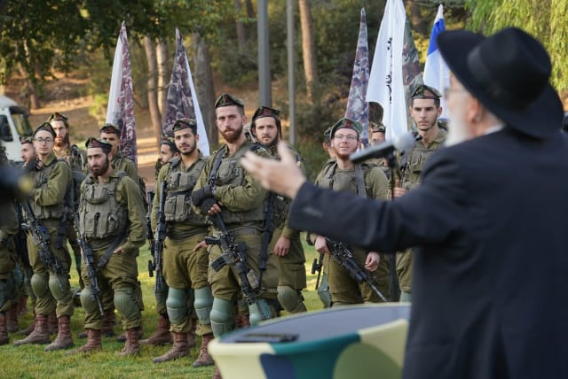  Netzah Yehuda Battalion  (photo credit: HILEL MEIR)