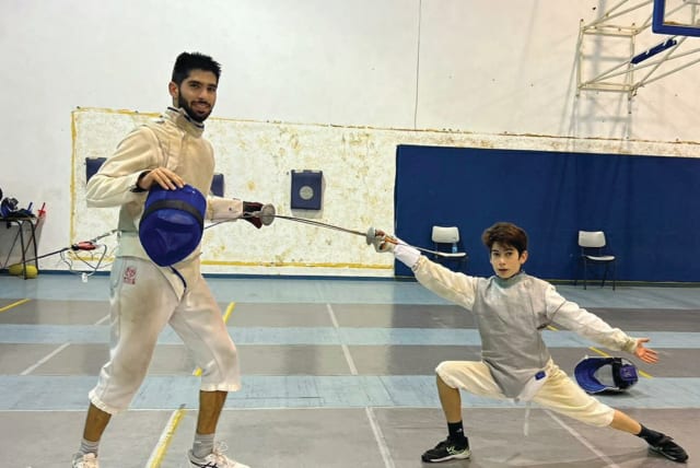 TRAINING AT the Olympic Fencing Center, Acre. (photo credit: Denise Toker)