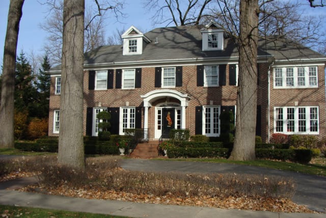  Home Alone House in Winnetka, Illinois. (photo credit: Wikimedia Commons)