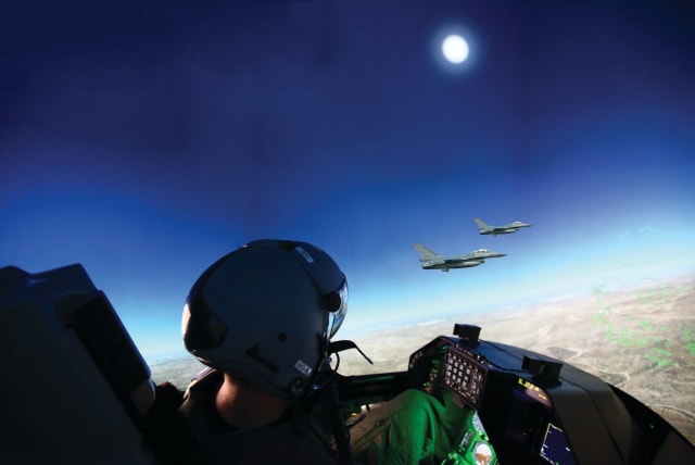  Israel Air Force flight trianing. (photo credit: DEFENSE MINISTRY)