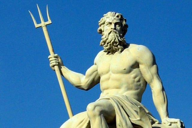  Poseidon, god of the sea, earthquakes and horses. (photo credit: FLICKR)