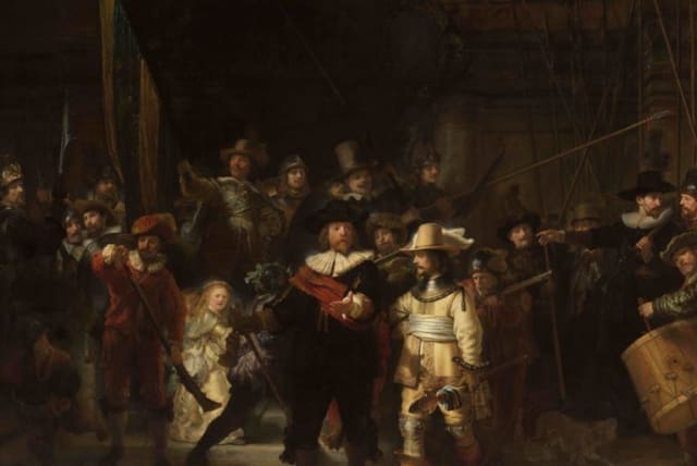  The Night Watch, Rembrandt van Rijn, 1642 (photo credit: Rijskmuseum Amsterdam)