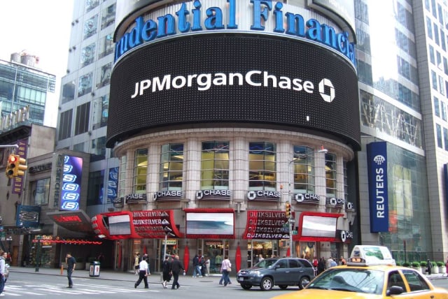  An illustrative image of JP Morgan Chase. (photo credit: FLICKR)
