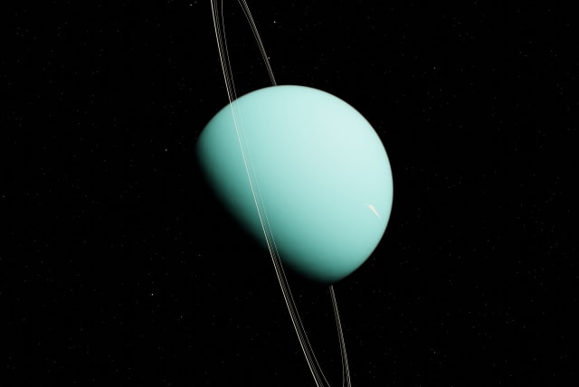  The planet Uranus (Illustrative) (photo credit: PIXABAY)
