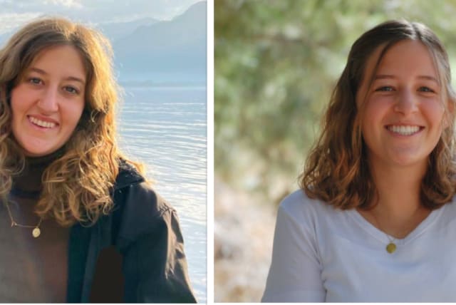  (L-R) Maia and Rina Dee, murdered in a terror shooting in the Jordan Valley on April 7, 2023 (photo credit: Family)