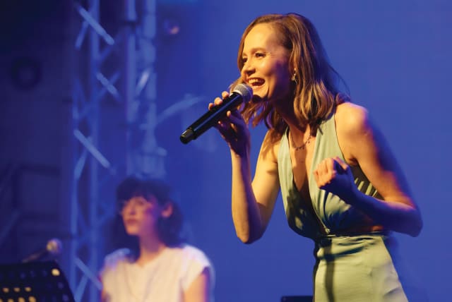  PERFORMING IN the concert promoting her single ‘Thousand Kilometers,’ January. (photo credit: Ofir Fuss)