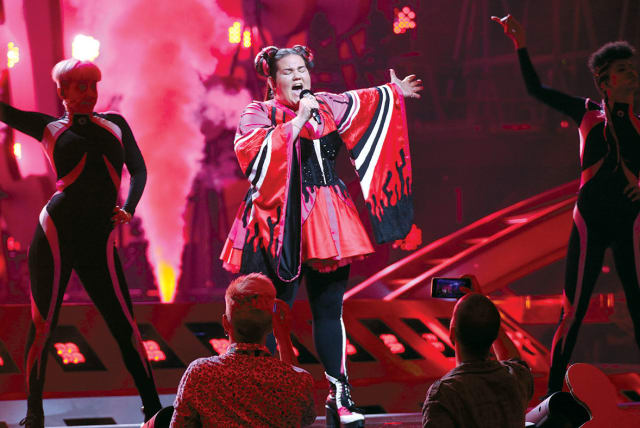  NETTA BARZILAI’S 2018 Eurovision victory is an Israeli cultural landmark.  (photo credit: Wikimedia Commons)