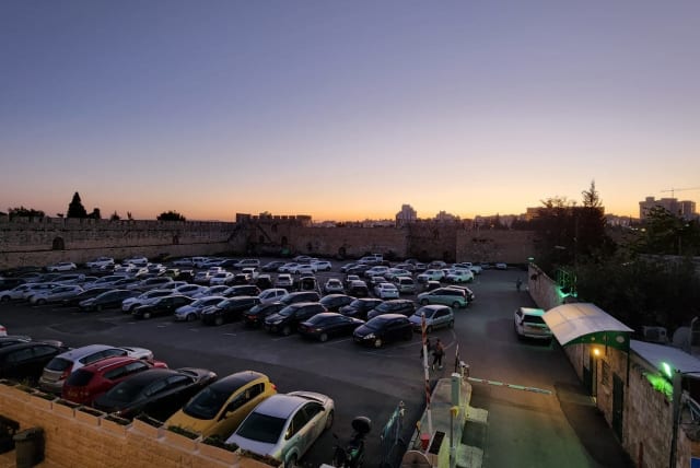  The Armenian Quarter parking lot in Jerusalem's Old City. (photo credit: Courtesy Hagop Djernazian)
