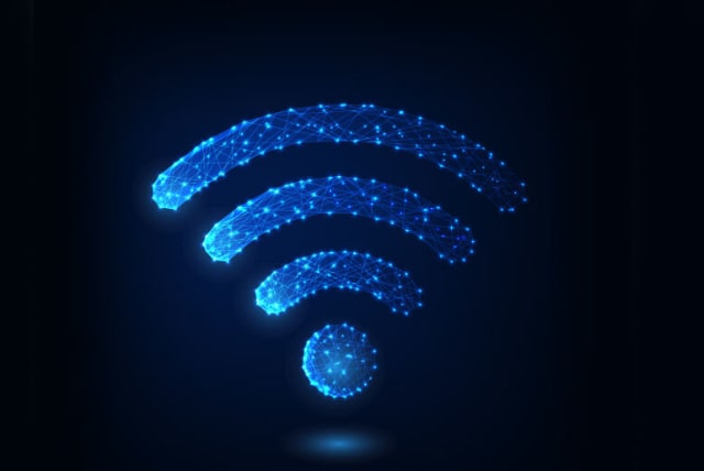  Image shown of a WiFi signal (Illustrative) (photo credit: WIKIMEDIA)