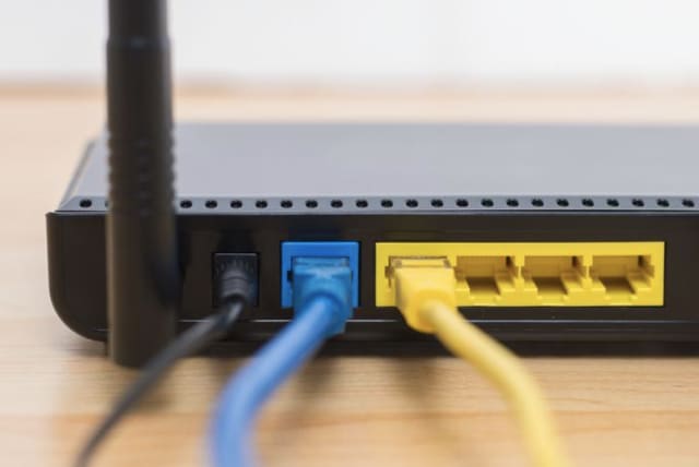  A router providing internet access. (photo credit: Walla)