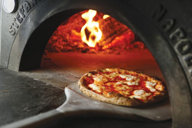  NEAPOLITAN PIZZA at the Pizzeria Dea Bendata.  (photo credit: ENIT)