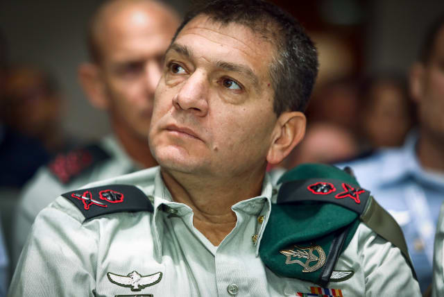 IDF Military Intelligence commander Aharon Haliva in Tel Aviv, November 4, 2022 (photo credit: Gideon Markowicz/Flash90)