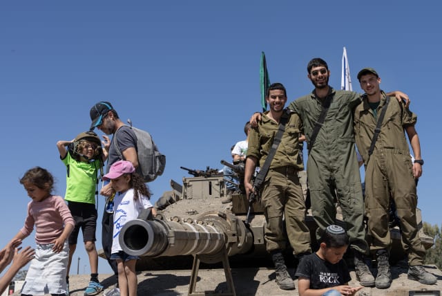  WE SHOULD be proud the IDF is a moral army – God certainly is (Pictured: IDF fair as part of Israel’s 75th Independence Day celebrations, on April 26). (photo credit: FLASH90)