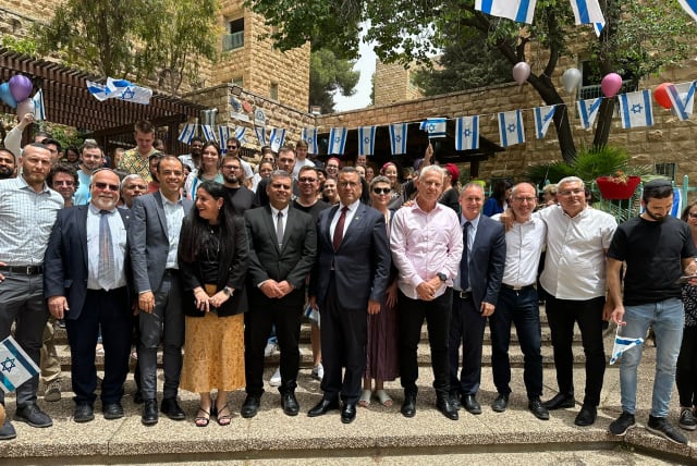  Ceremony launching the initiative "Young Aliyah to Jerusalem". (photo credit: COURTESY OF ALIYAH AND INTEGRATION MINISTRY)