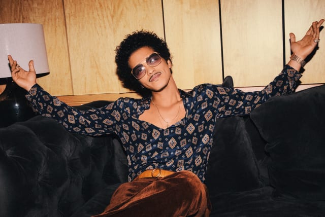  Grammy-winning musician Bruno Mars will be performing in Tel Aviv in October 2023. (photo credit: Live Nation)