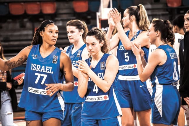  ISRAEL OPENS its EuroBasket campaign at home in the 2023 competition last year.. (photo credit: YEHUDA HALICKMAN)