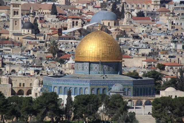  The temple mount in Jerusalem (photo credit: PIXABAY)