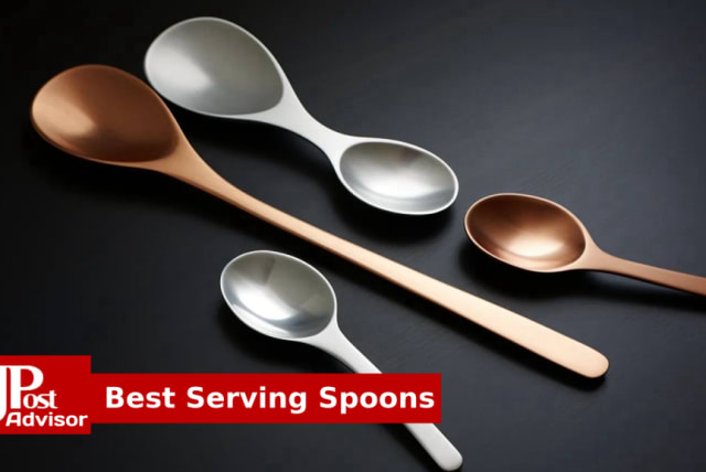 Big Spoon Long Handle Comfortable Grip Ladling Stainless Steel Buffet  Dinner Large Size Serving Spoon Daily Use