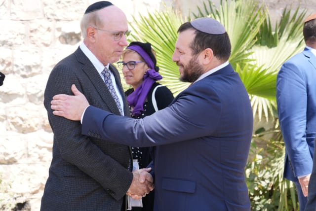  Heritage Minister Rabbi Amichai Eliyahu (L) (photo credit: HERITAGE MINISTRY)