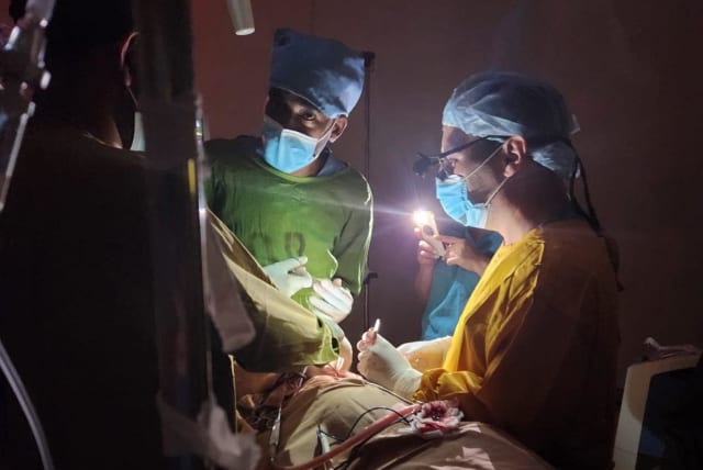  When the lights went out, and then went on again, at St. Peter’s Hospital in Addis Ababa (photo credit: DR. VASILA RACHA)