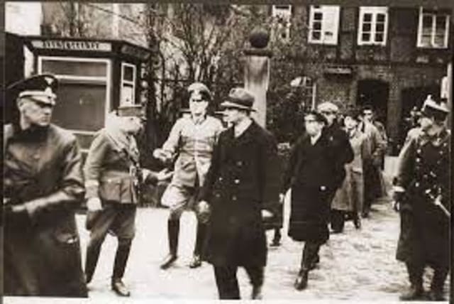  Jews rounded up in Stadthagen after Kristallnacht. (photo credit: PICRYL)