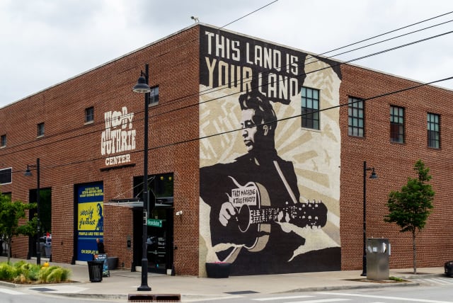  The Woody Guthrie Center in Tulsa, Oklahoma. (photo credit: WOODY GUTHRIE CENTER)