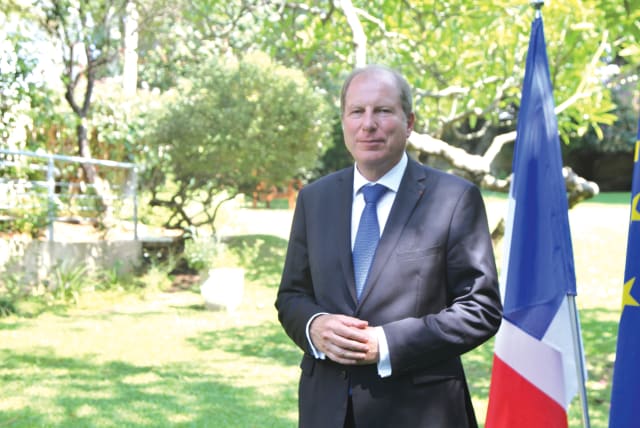  FRENCH AMBASSADOR to Israel Eric Danon: We are putting in place a system of cooperation that says Israel and France are really allies. (photo credit: FRENCH EMBASSY)