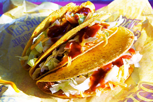  Taco Bell tacos (photo credit: Wikimedia Commons)